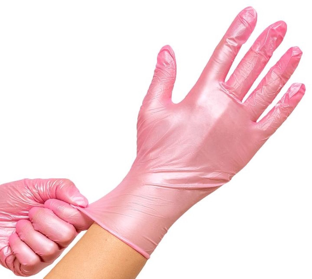 Comforties Soft nitril Glamour Roze 100 stuks Maat: M Comforties - Roze - Nitril