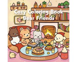 Cozy Coloring Book - Bear Friends