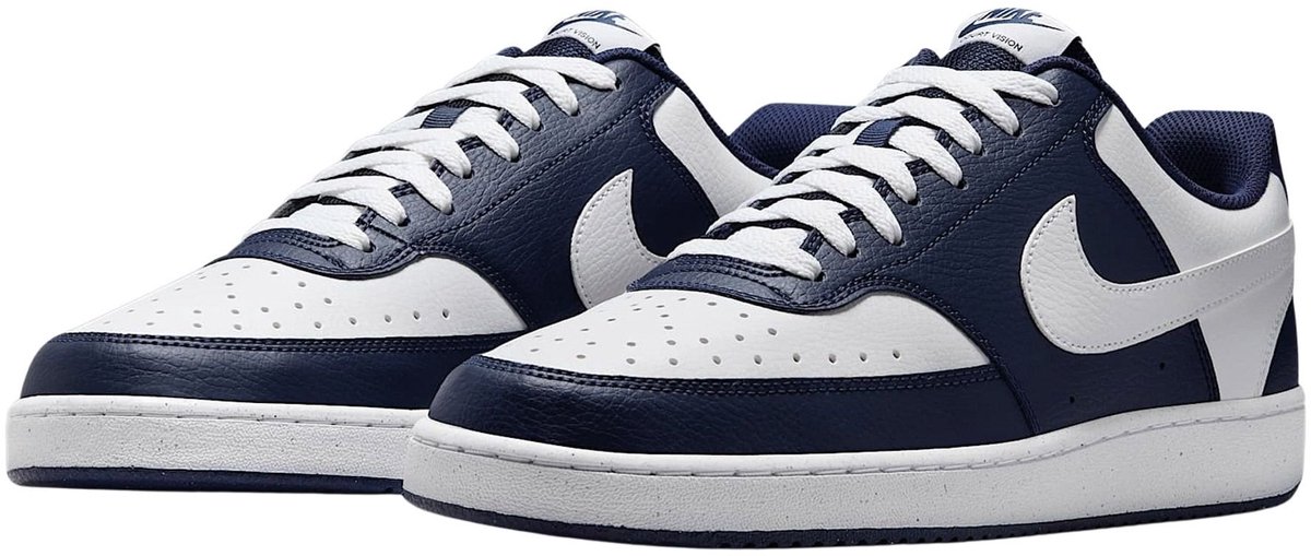 Nike Court Vision Low Sneakers Heren Marineblauw
