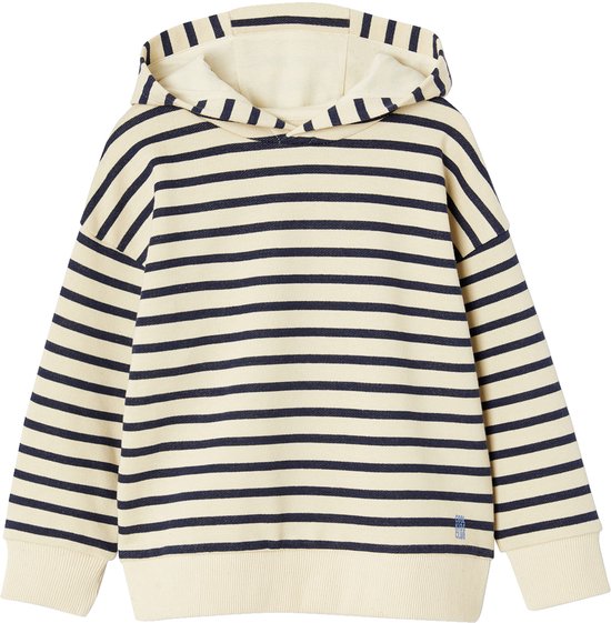 VERTBAUDET Sweat à capuche rayé garçon