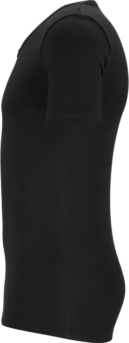 Ten Cate thermo t-shirt v-hals zwart voor Heren | Maat M — afbeelding 4