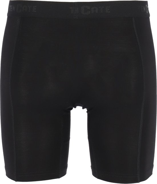 ten Cate Basics men shorts longs en viscose de bambou (pack de 4) - boxers pour hommes jambes longues - noir - Taille: M