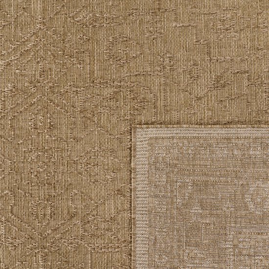 Tapis d'intérieur et d'extérieur Flycarpets Rimoda - Vintage - Beige