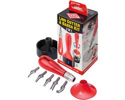 Lino Cutter & Baren Kit 3 in 1 - 5 cutters