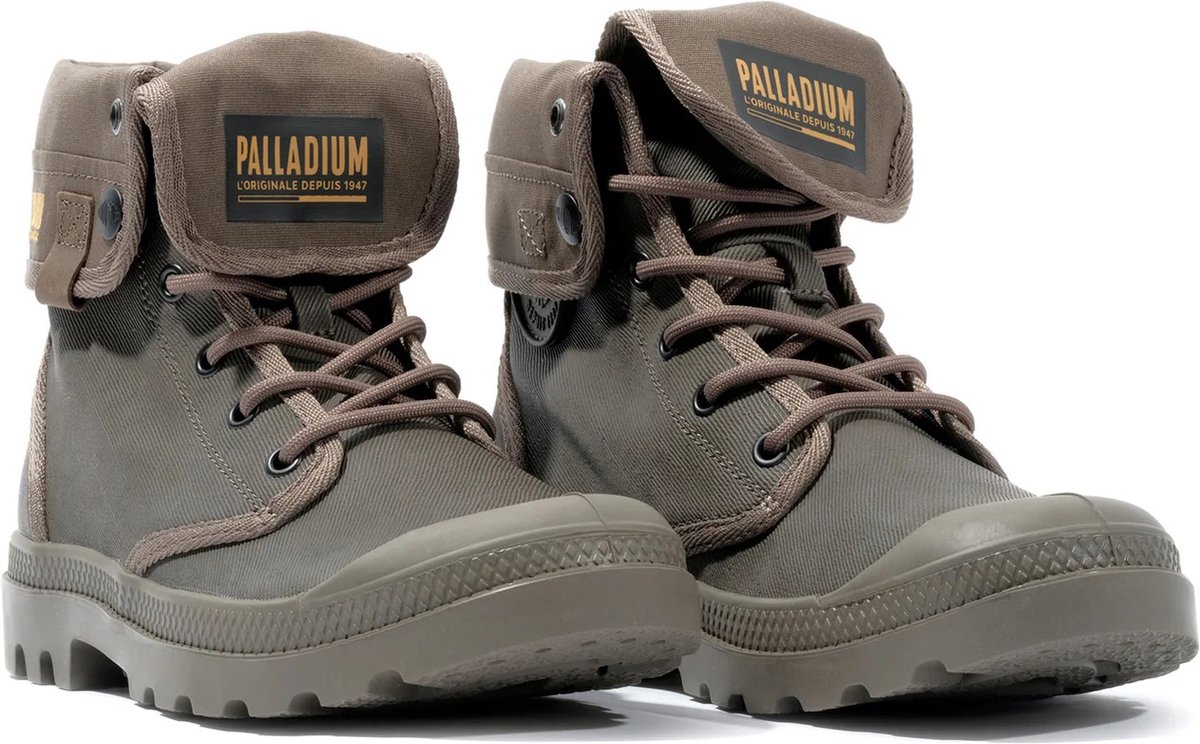 PALLADIUM Baggy Coated Unisex Laarzen Enkellaars Laarzen vegan 74315 Bruin