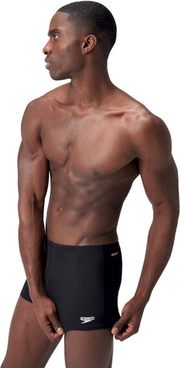 Speedo Endurance+ Aquashort Heren Sportzwembroek - Zwart — afbeelding 12