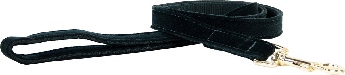 Kentucky Horsewear Dogwear - Hondenriem - Corduroy - Donkergroen - 120cm