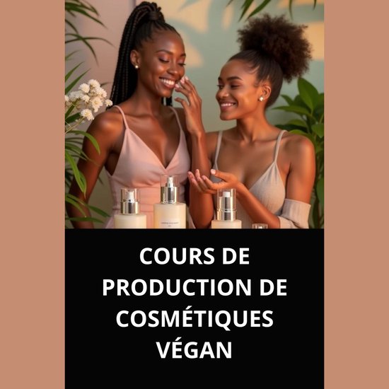 COURS DE PRODUCTION DE COSMÉTIQUES VÉGAN - cover