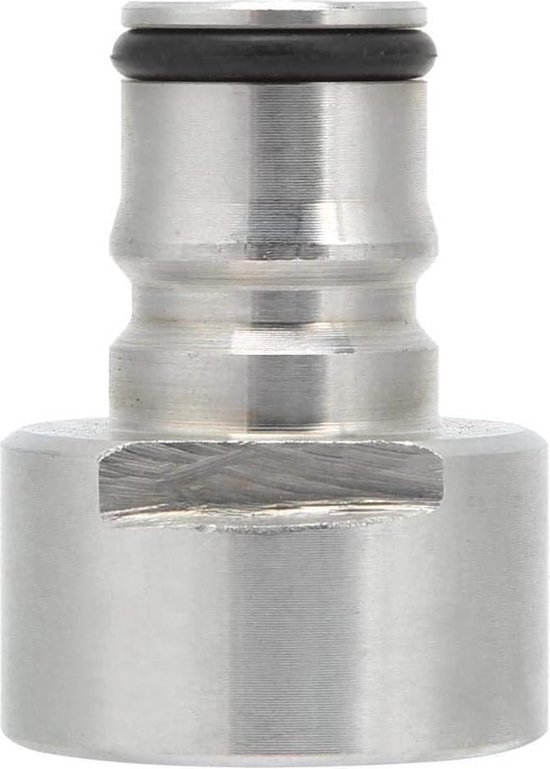 Pneumatische aansluiting, zwart Pneumatic Air 2-weg snelkoppelingsadapter BUC handmatige klep-zwenkbesturing 6 mm-12 mm slang (BUC-06