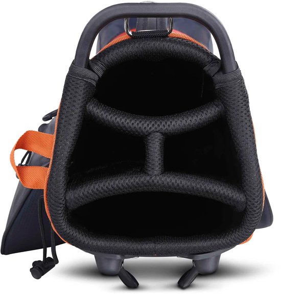 Big Max DriLite Seven Waterproof 2023 Sac trépied, bleu marine/orange foncé