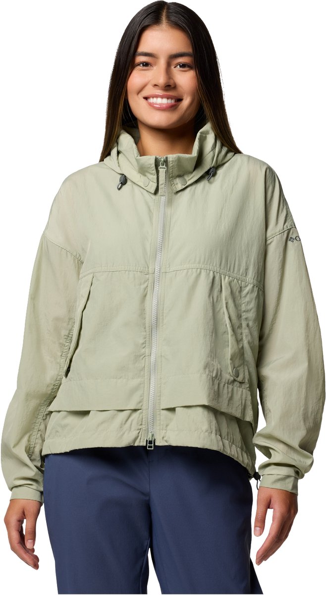 Columbia Paracutie II Windbreaker Jacket Vrouwen Jasje Groen