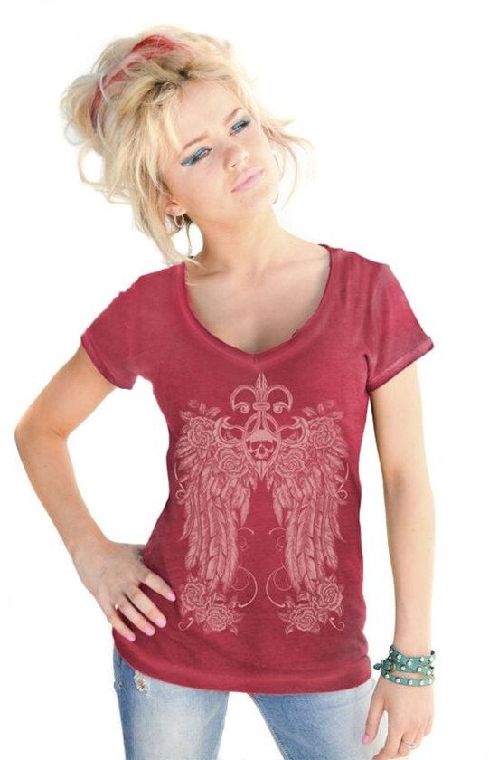 T-shirt Rock Rebel Rocky Bleu - Style Rock Et Confortable