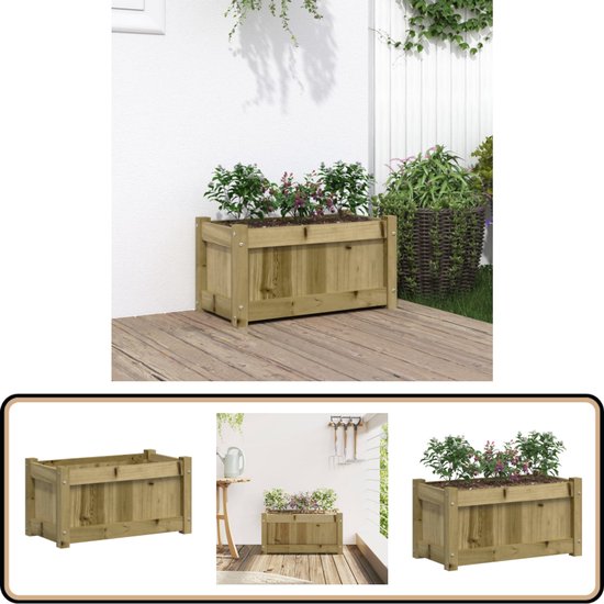 Maison Exclusive - Tuinberging geïmpregneerd grenenhout