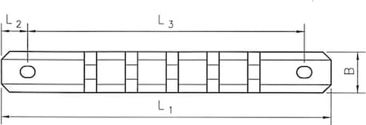 Wurth - 3/8 inch klemlijst Met 16 klemmen voor 3/8-inch dopsleutels - 3/8 inch klemlijst Met 16 klemmen voor 3/8-inch dopsleutels x 1 st