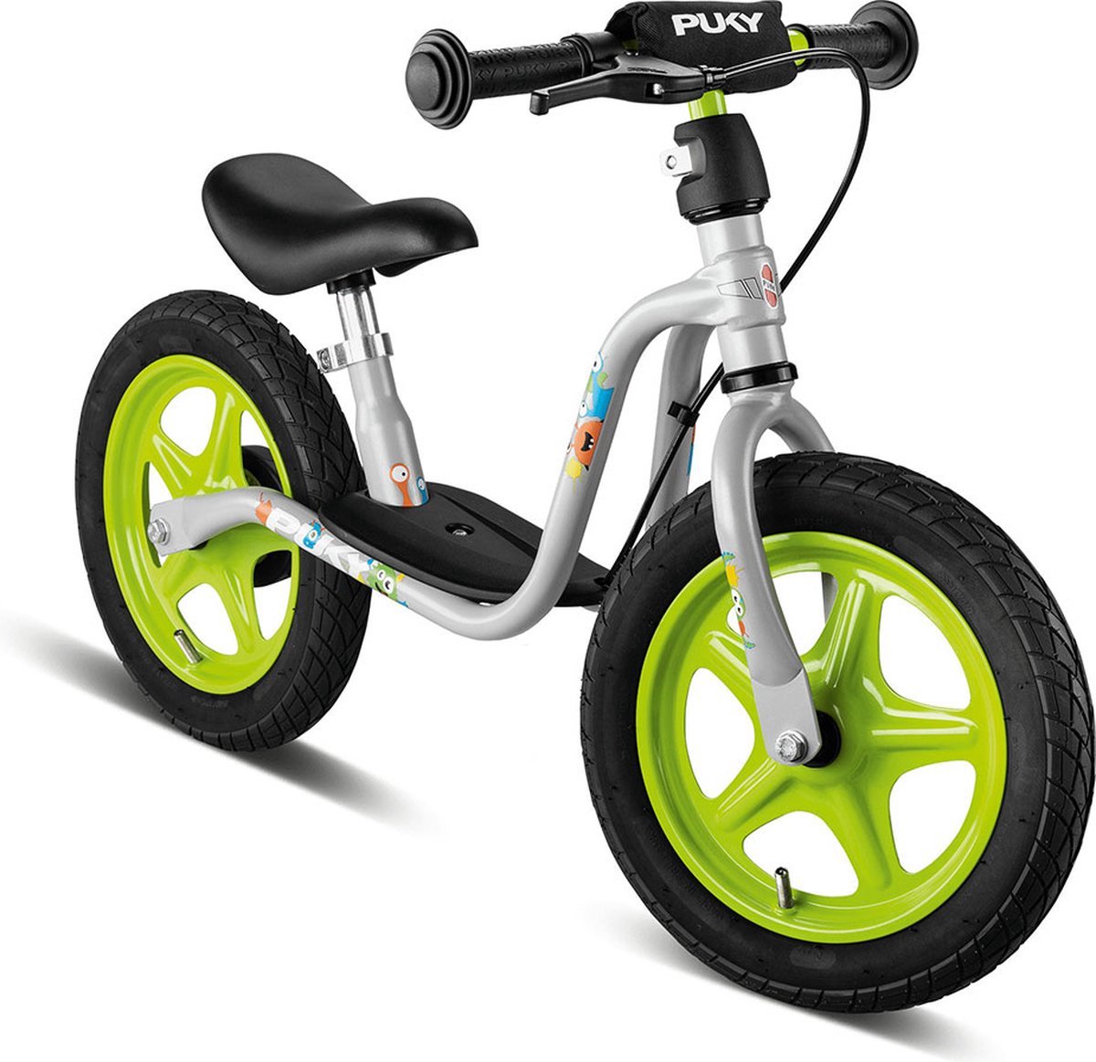 Puky Loopfiets voor kinderen vanaf 2.5 jaar in Zilver/groen — afbeelding 2