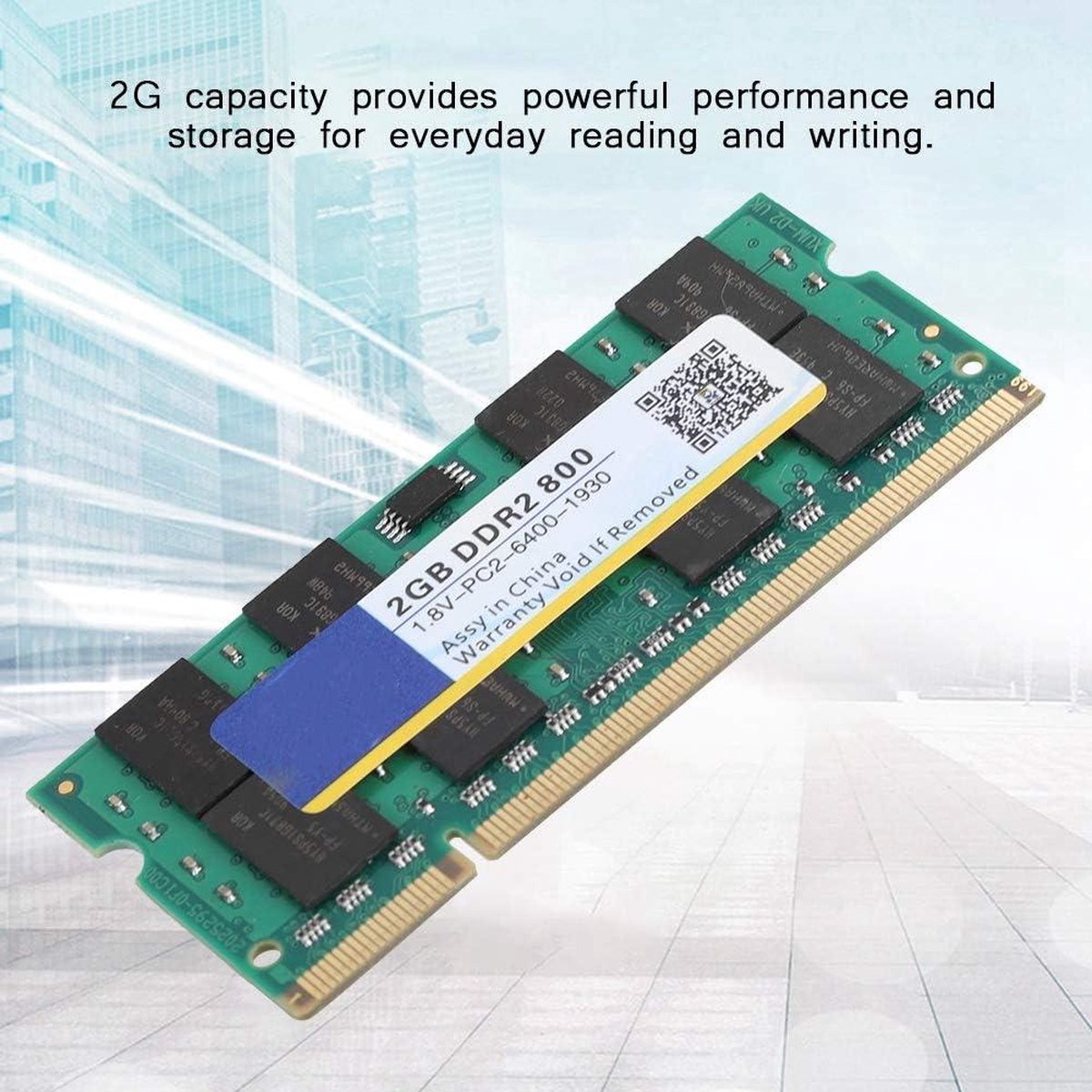 High-speed 2G 200Pin DDR2 800MHz Laptop Memory - Intel/AMD Compatible - Fully Compatible with DDR2 PC2-6400 Laptop .