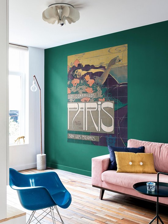 IXXI Los Cigarillos Paris - Décoration murale - Abstrait - 80 x 100 cm