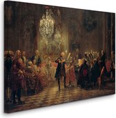 Adolph von Menzel - Concerto pour flûte avec Frédéric le Grand, Concerto pour flûte avec Frédéric le Grand (1850-52) - 2:3