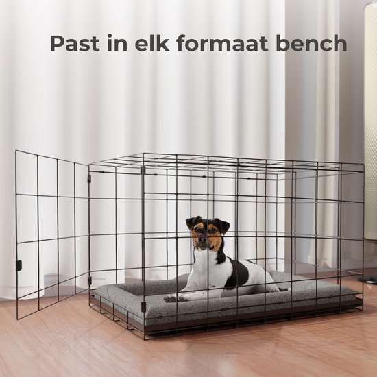 Luxe Orthopedisch Hondenbed Van Geheugenfoam Met Verwijderbare Wasbare Hoes Waterdichte Onderkant