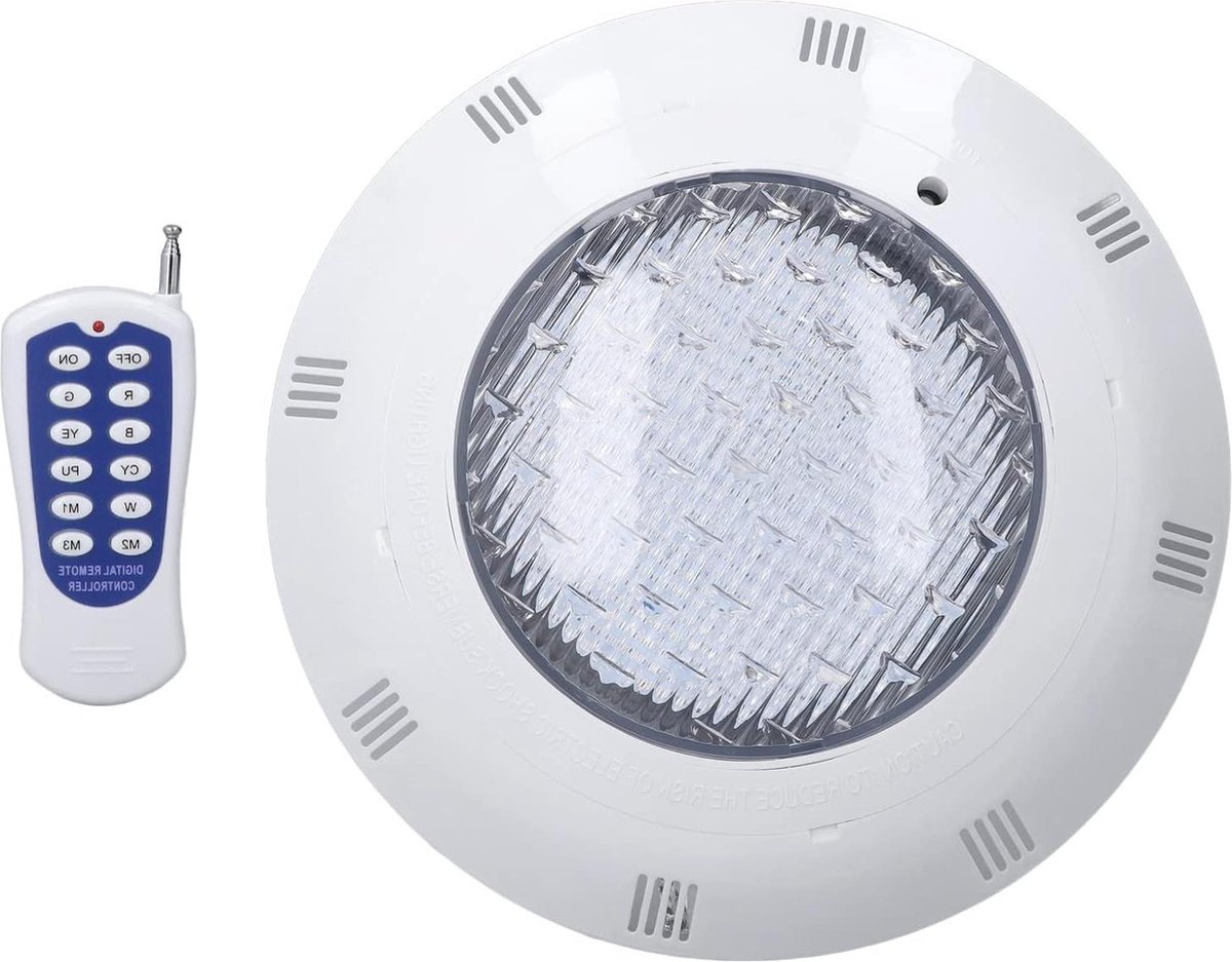 Inbouw Zwembad Licht RGB Multi Color IP68 Waterdicht Met Afstandsbediening – Hoge Helderheid Dompelpompen Vijver Lamp voor Zwembaden – AC12V (36W) . Inbouw Zwembad Licht RGB Multi Color IP68 Waterdicht Met Afstandsbediening – Hoge Helderheid Dompelpompen Vijver Lamp voor Zwembaden – AC12V (36W) .