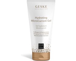 GESKE | Hydraterende MicroCurrent Gel | Must voor alle GESKE MicroCurrent-apparaten | Gezichtsverzorging met glycerine | Zachte verzorging | Contactgel op waterbasis | Vegan zonder dierproeven