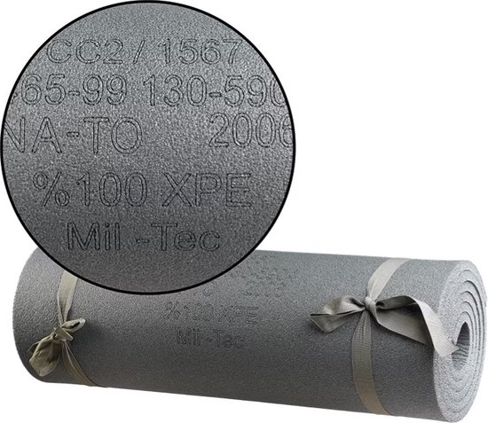 Mil-Tec thermo slaapmat Nato, 190cm x 50cm x 1cm , legergroen van Mil-Tec — afbeelding 2