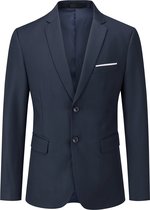 ALLTHEMEN Heren Pakjas Slim Fit Jas Blazer voor Zakelijk - Bruiloft Vrijetijdsblazer- XL