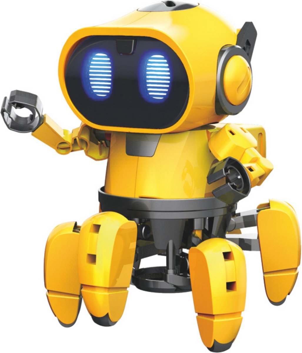 Velleman Educatieve Robot bouwkit, Tobbie De Robot (KSR18) Speelgoedrobot, STEM Constructiespeelgoed