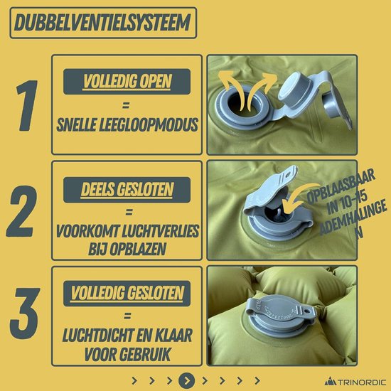 Camping Slaapmat, Luchtmatras Ultralicht Opblaasbaar Luchtmatras met Geïntegreerd Kussen Opvouwbaar, Super Licht, Eenpersoons Luchtmatras Geschikt voor Buitencamping van Merkloos — afbeelding 3