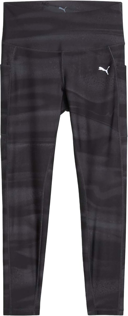 Puma W Run Velocity Aop Tight Legging Sportwear Vrouwen Zwart