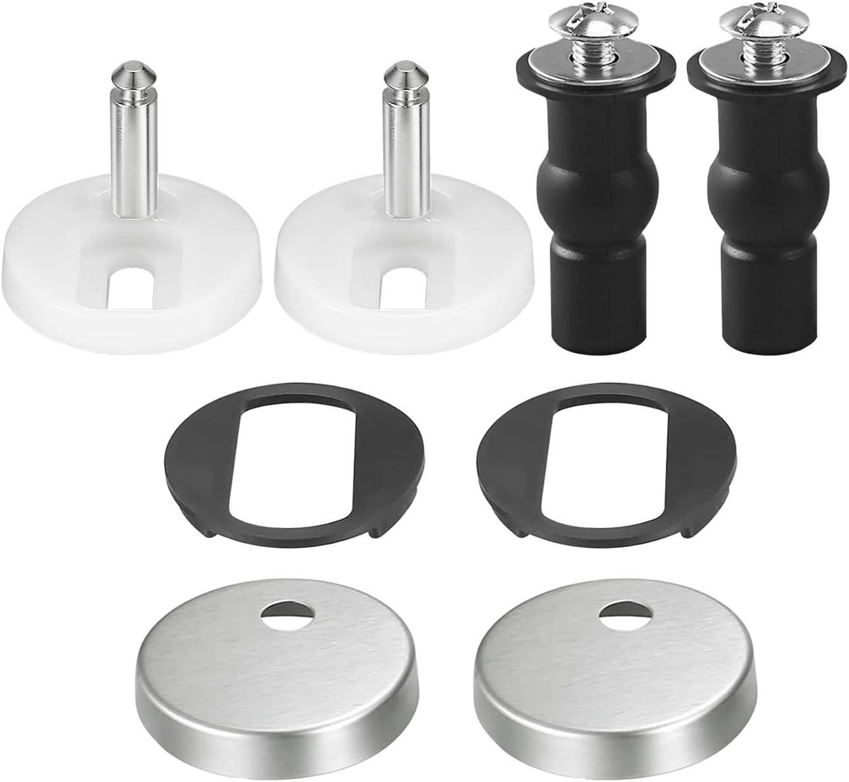 Toiletbril Scharnier Accessoires - Quick Release - 2 Stuks