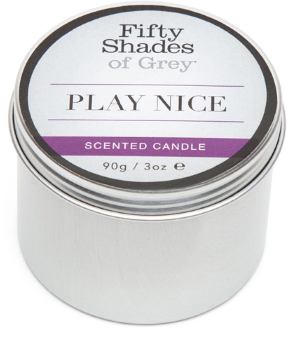 Goedkoopste Fifty Shades of Grey - Play Nice Vanille Kaars 90 gram