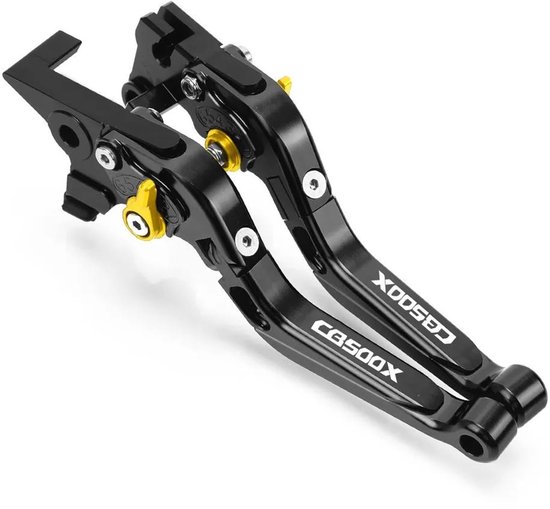 Leviers De Frein Et D'embrayage Réglables Pour Honda XL1000 Varadero 1999-2013 - Aluminium T6061 - Pliables - 6 Positions