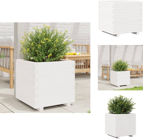 Plantenbak verhoogd 60x40x42 cm geïmpregneerd grenenhout kopen
