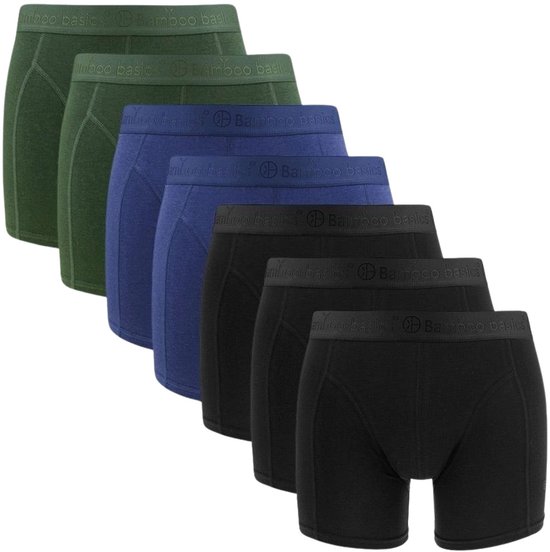 Bamboo Basics Rico boxershort lange pijp heren 7-pack