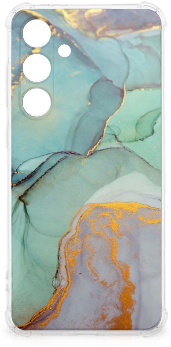 Back Cover voor Samsung Galaxy S24 FE Watercolor Mix