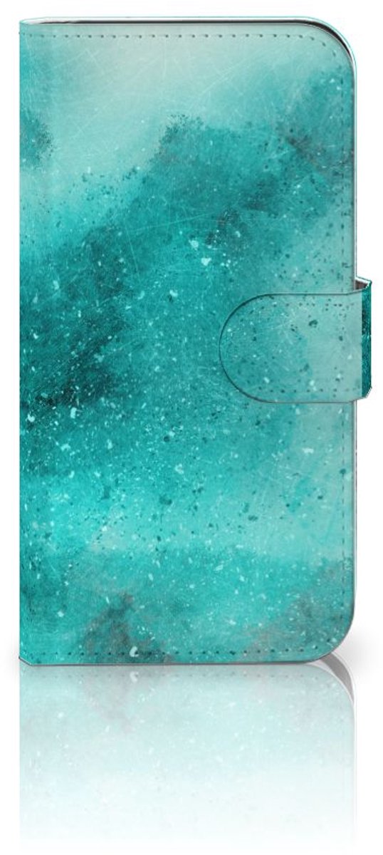 Hoesje Samsung Galaxy S25 Painting Blue