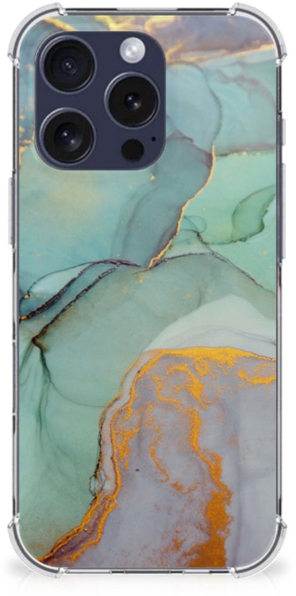 Back Cover voor iPhone 16 Pro Max Watercolor Mix