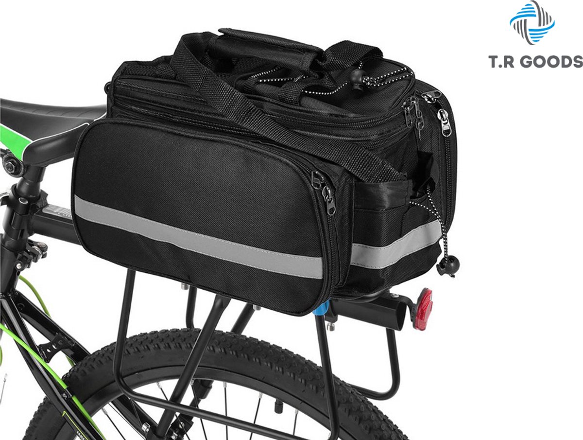 T.R Goods. Fietstas - Bagagedrager Tas - Afneembaar - Achter - Waterdicht - Trunkbag - 30 Liter