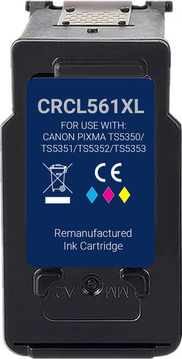 Boxstuff Inkt geschikt voor CL-561XL – Inkt Cartridge voor Canon Pixma TS5350 / TS5351 / TS5352 / TS5353 / TS7450 / TS7451 / TS5350A / TS5400 Series / TS5450 / TS7450 Series / TS5355 Printer - Pack Kleur