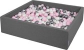 200 gris foncé : rose poudré nacré-argent