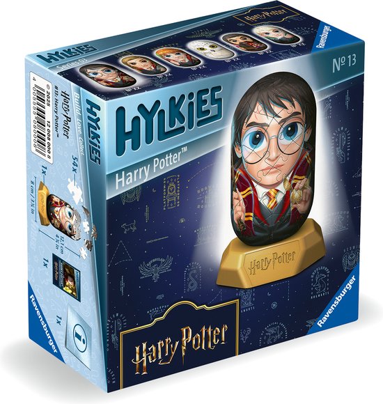 Hylkies Ravensburger – Figura Ron Weasley Da Collezione Harry Potter, Personaggio #15, Mini Puzzle 3D Da 54 Pezzi, Altezza 12,5 Cm