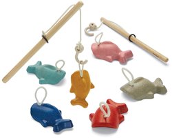 Plan Toys houten keuken accessoires Assorted fruit & vegetable