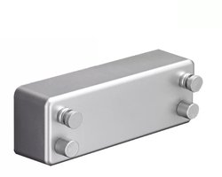 Waslijn - Wasdraad - 2 drooglijnen - 4.2 m - 24 x 8,7 x 5,6 cm - Zilver - ABS - Waslijndraad met stalen kern - Uittrekbaar - Wasrek alternatief - voor Binnen en Buiten