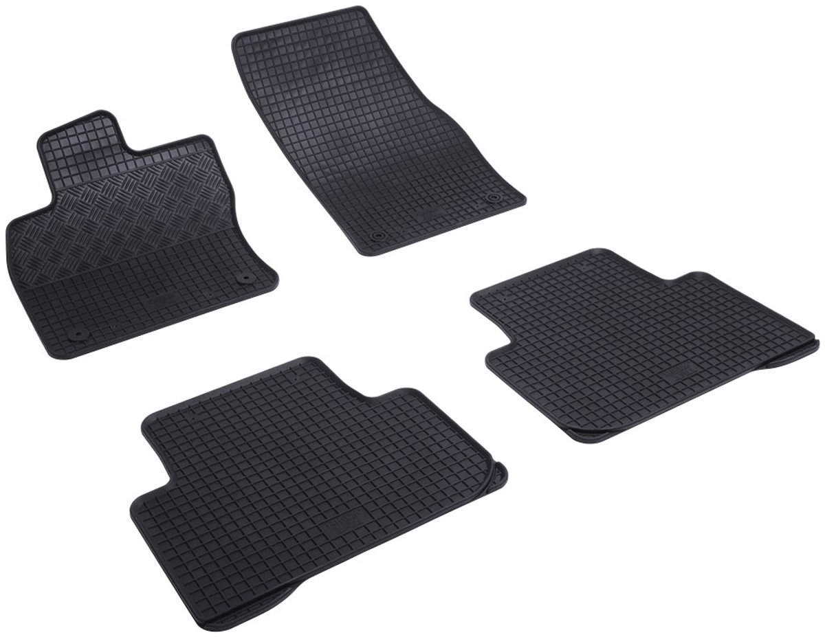 Automatten voor Volkswagen Touran 5T (vanaf 2015), Volkswagen Tiguan 2 (AD/BW) (2016-2024) - 4-delig - Rubber