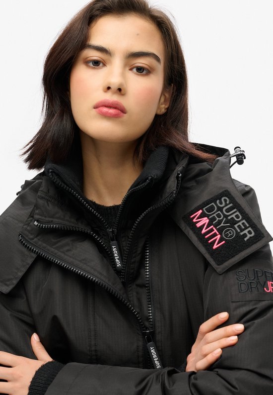 Superdry - Coupe-vent à capuche Mountain - Femme
