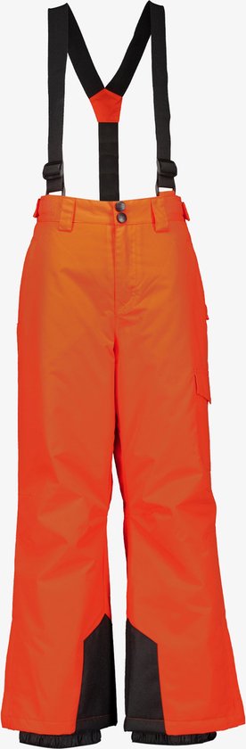 Pantalon de ski enfant Mountain Peak avec bretelles orange - Taille 176