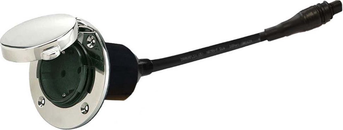 VETUS Quick Connect RVS Schuko Stopcontact 16A | EOQW1RFS