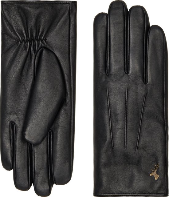 Schwartz & von Halen Handschoenen Dames - Julia (zwart) - Leder - 100