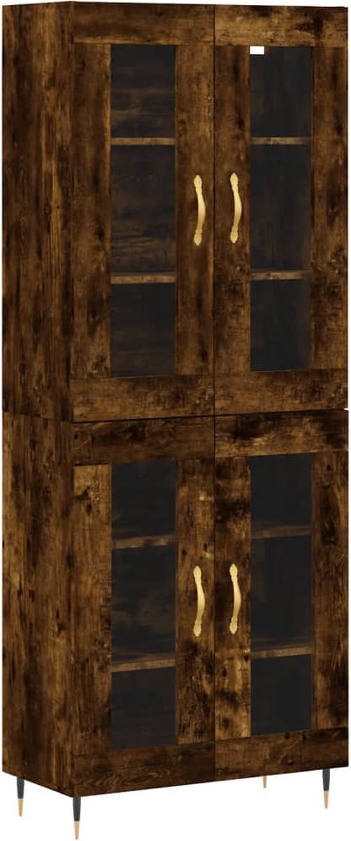 Highboard Artisan Eiken 69,5 x 34 x 180 cm Bewerkt hout kopen